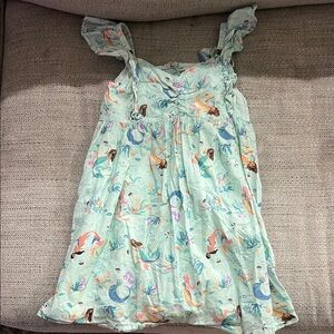 Janie and Jack Disney Collaboration Dress with Starfish Print